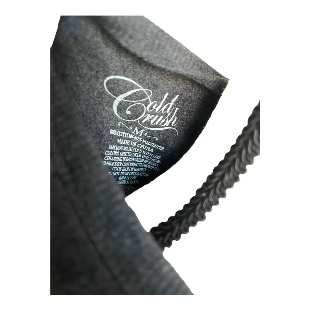 Cold Crush Grey Save The Drama For Your Llama Sweat Shirt Size M - Image 5