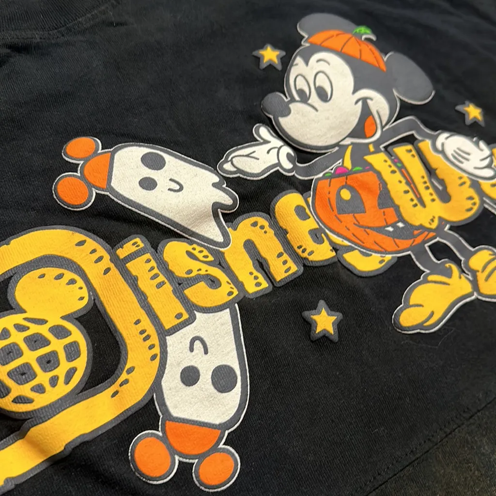 Walt Disney World Halloween‎ Tie-Dye Mickey Mouse Spirit Jersey size XS - Image 4