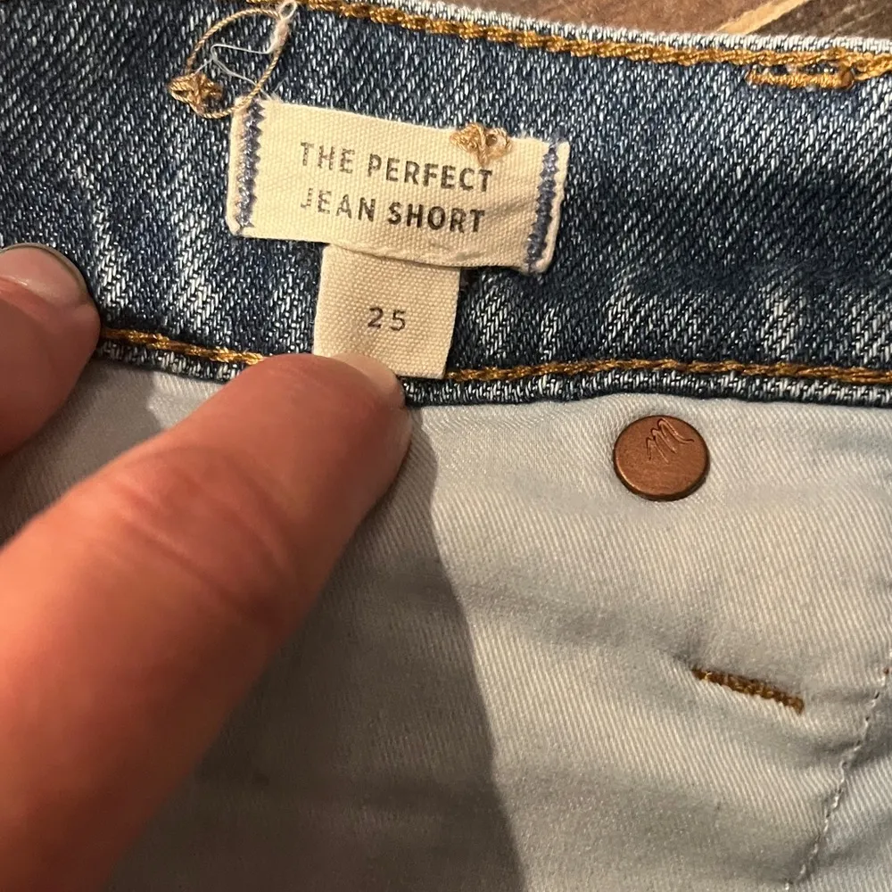 Madewell The Perfect Jean Short Blue size 25 - Image 9
