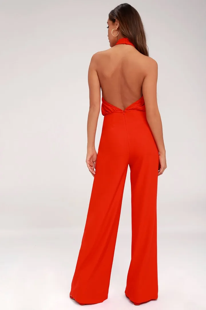 LuLu’s Red Jumpsuit - Image 3