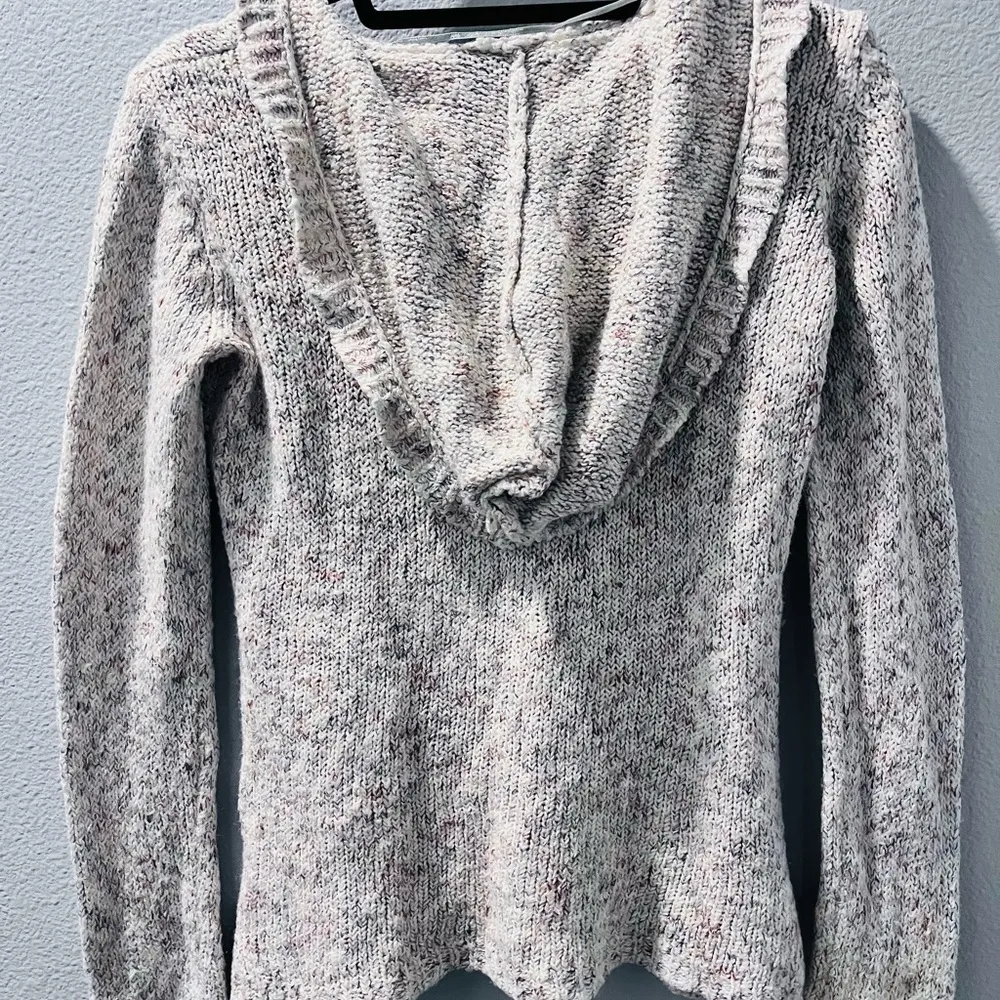 Style & Co  Hooded Knit Long Sleeved Sweater Beach Vibes Women’s Size Mediun - Image 5