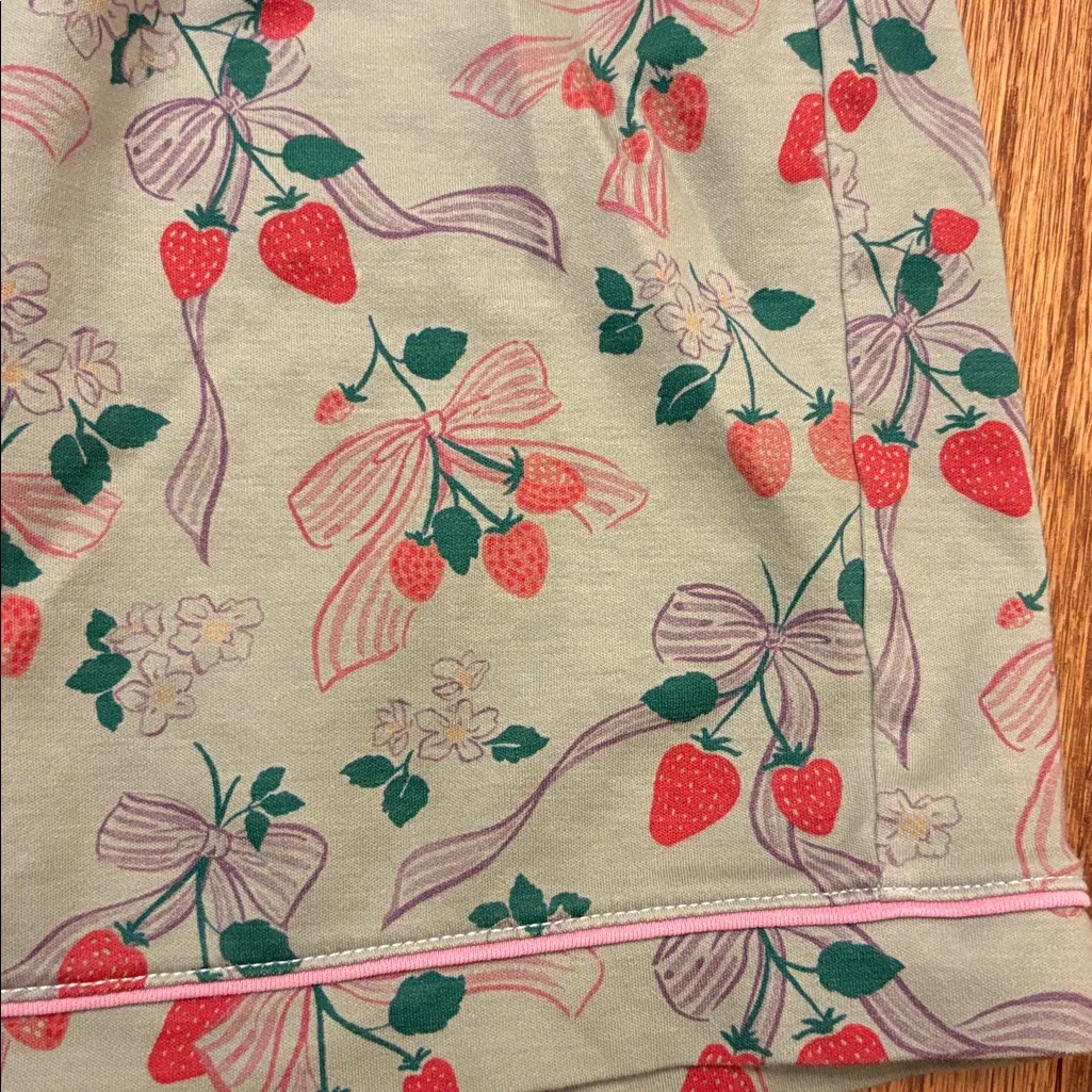 Roller Rabbit Pj Shorts Strawberry Bow print pajamas - Image 2