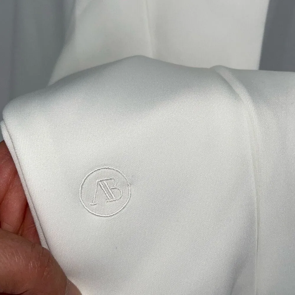 ADDISON BAY Poplar Pullover Jacket‎ White Courtside Blue Small NWT $148 - Image 9