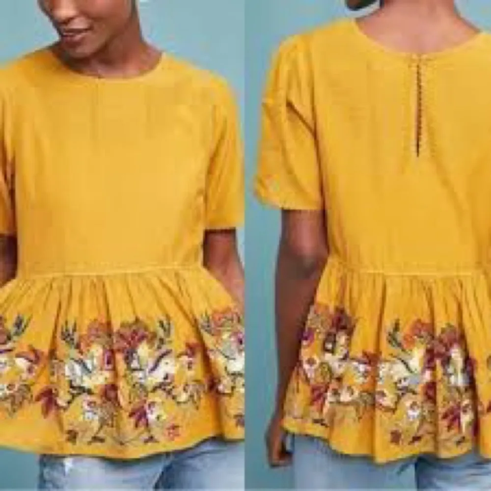 Bhanuni Dariela Peplum Top - Image 2