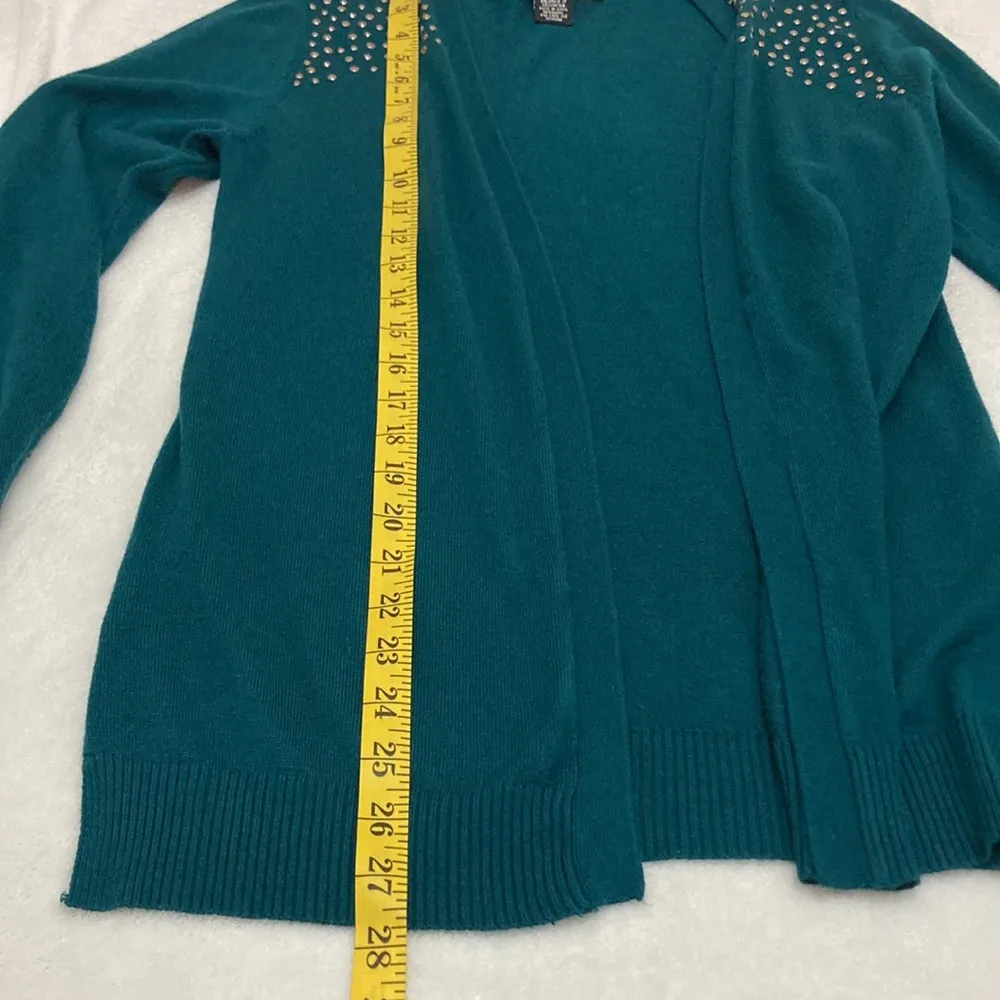 89th & Madison Women’s Cardigan Size Medium Blue - Image 5