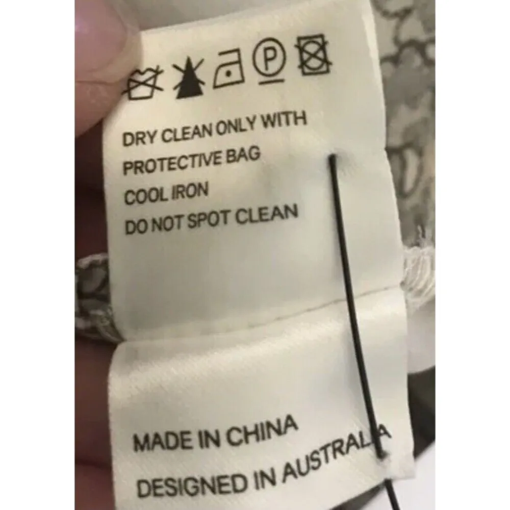 NWOT Zimmermann Manic Silk Dress Size Au0 - Image 9