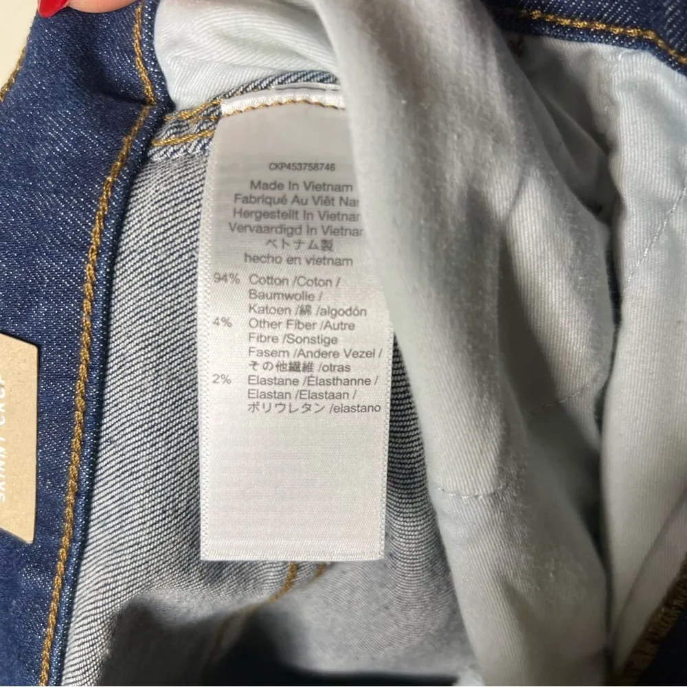 Madewell 10" High-Rise Skinny Crop Jeans in Macarthur Wash Exposed Zip‎ Edition - Image 14