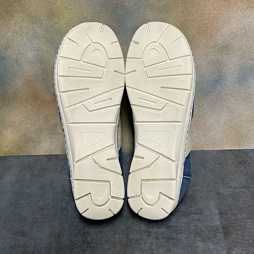 B.O.C. Seaham Blue Women's Flexible Slip On Comfort Sneakers Size 9M Blue - Image 13