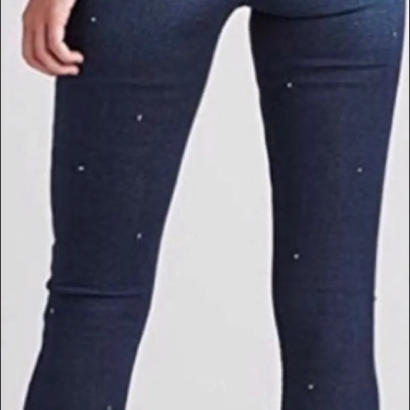 Hudson Barbara Super Skinny Rhinestone Jeans, 27 - Image 7