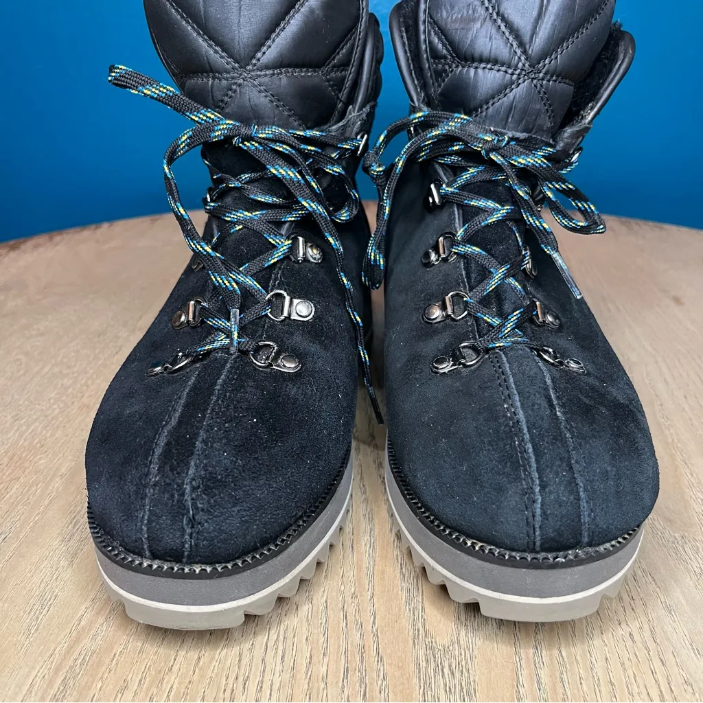 UGG Birch Women’s Snow Boots Black Suede Waterproof Lined Insulated Size 9 - Image 5