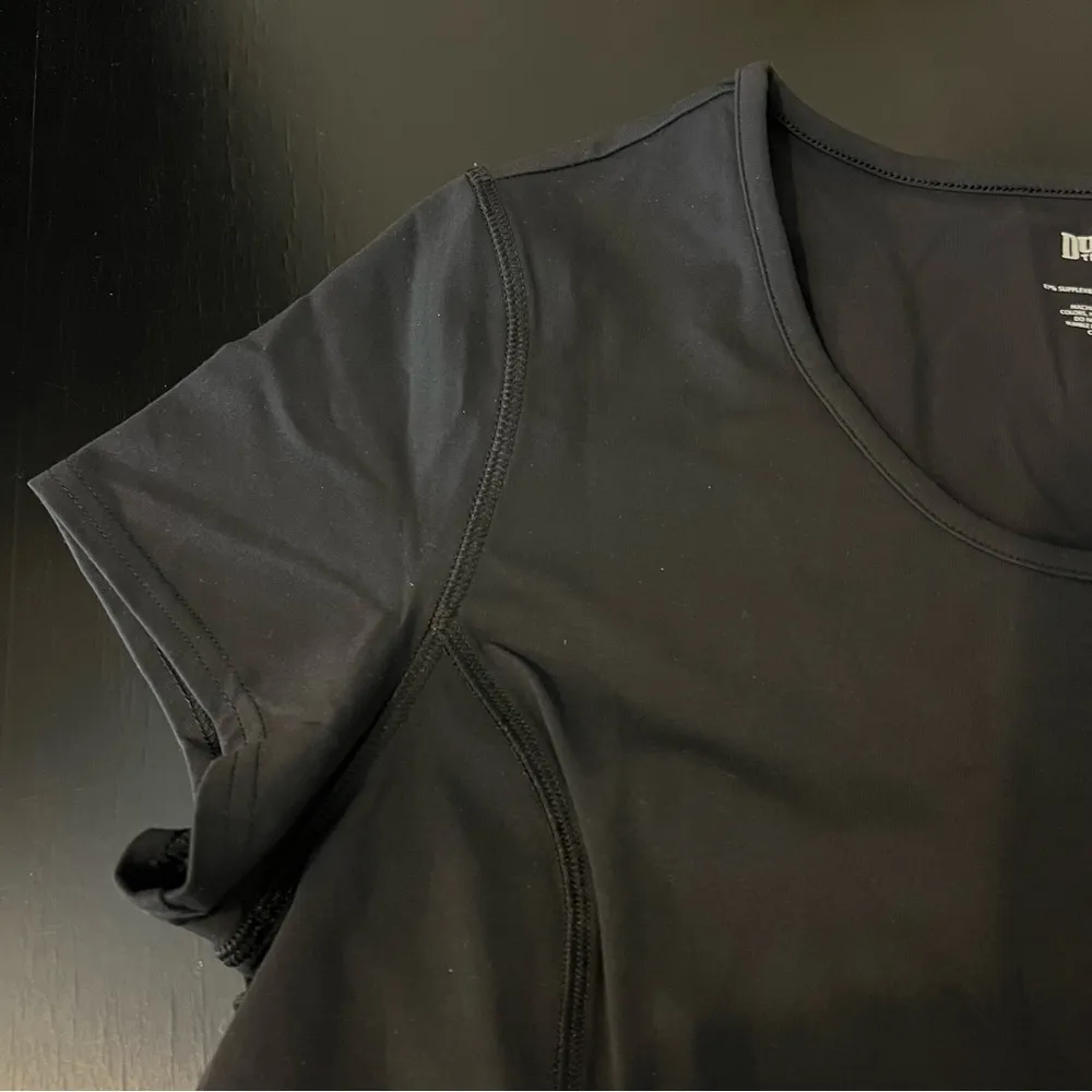 Duluth Trading NoGA Naturale Cotton Short Sleeve Dress, NWOT size L Black Size L - Image 6