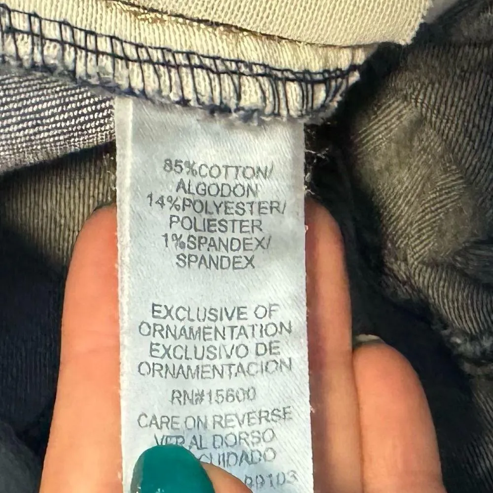 Democracy Ab Technology Jeans Sz 6 Light Acid Wash Skinny Ankle - Image 13