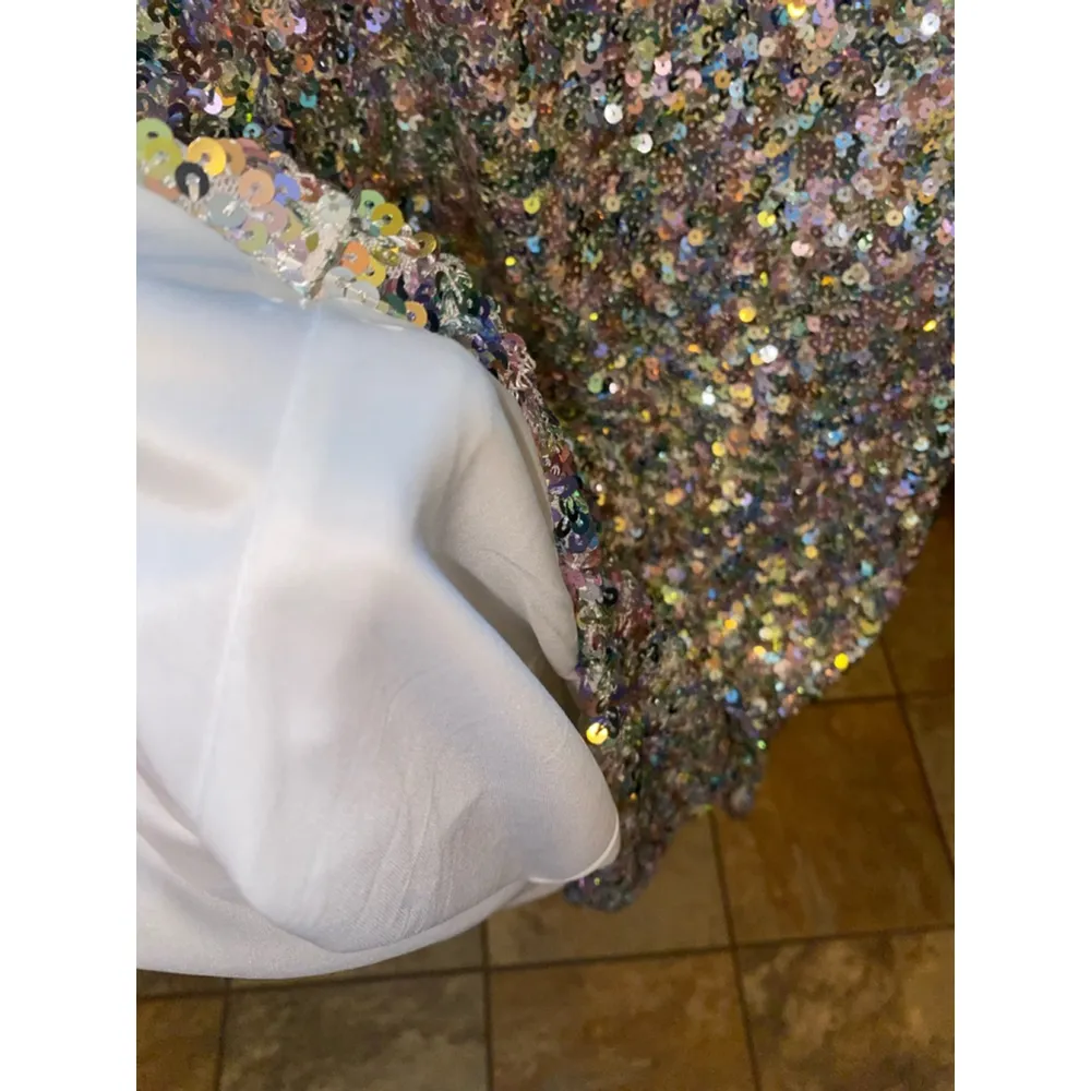 Women's Ashley Stewart Dress Size 22/24 Sequin - Image 5