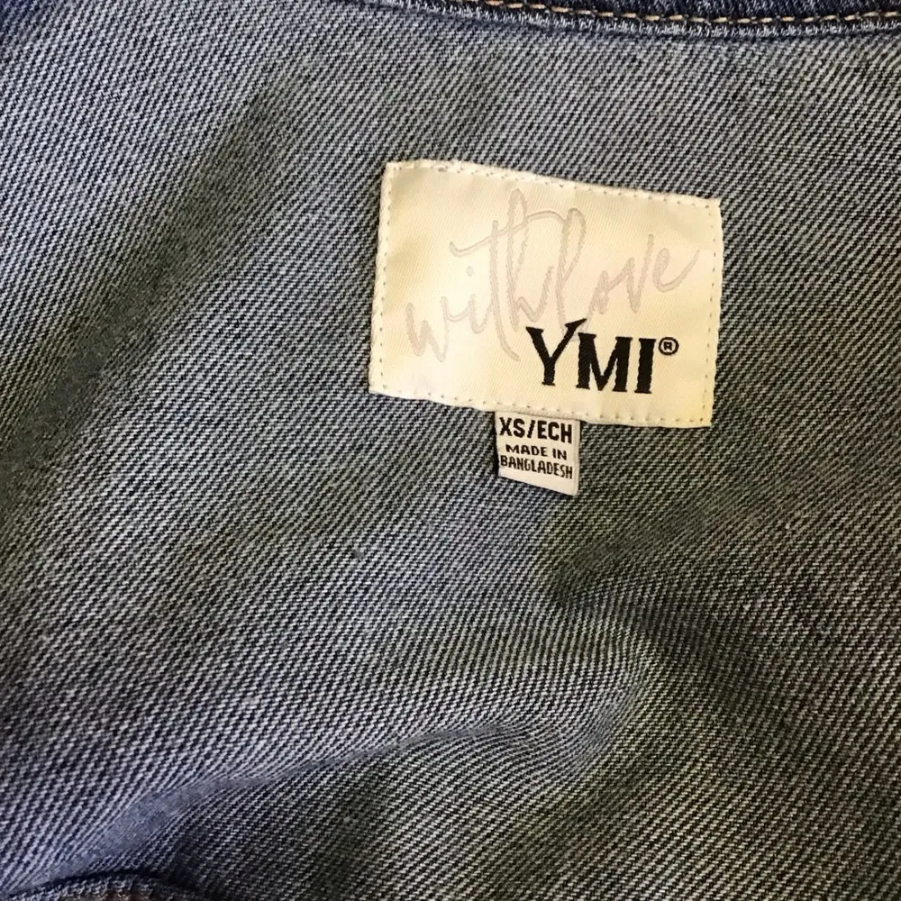 YMI oversized distressed jean jacket - Image 2