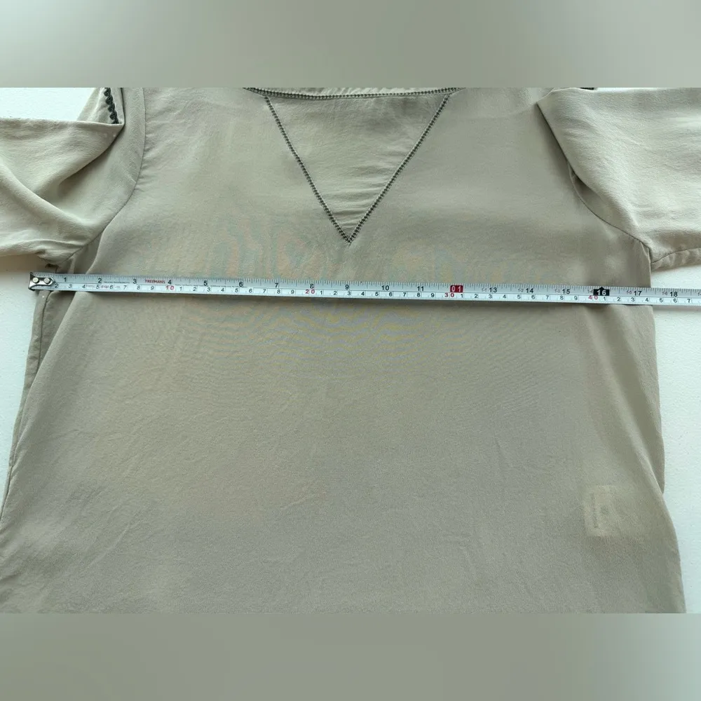 Marie Oliver Silk Blouse Size XS - Image 4