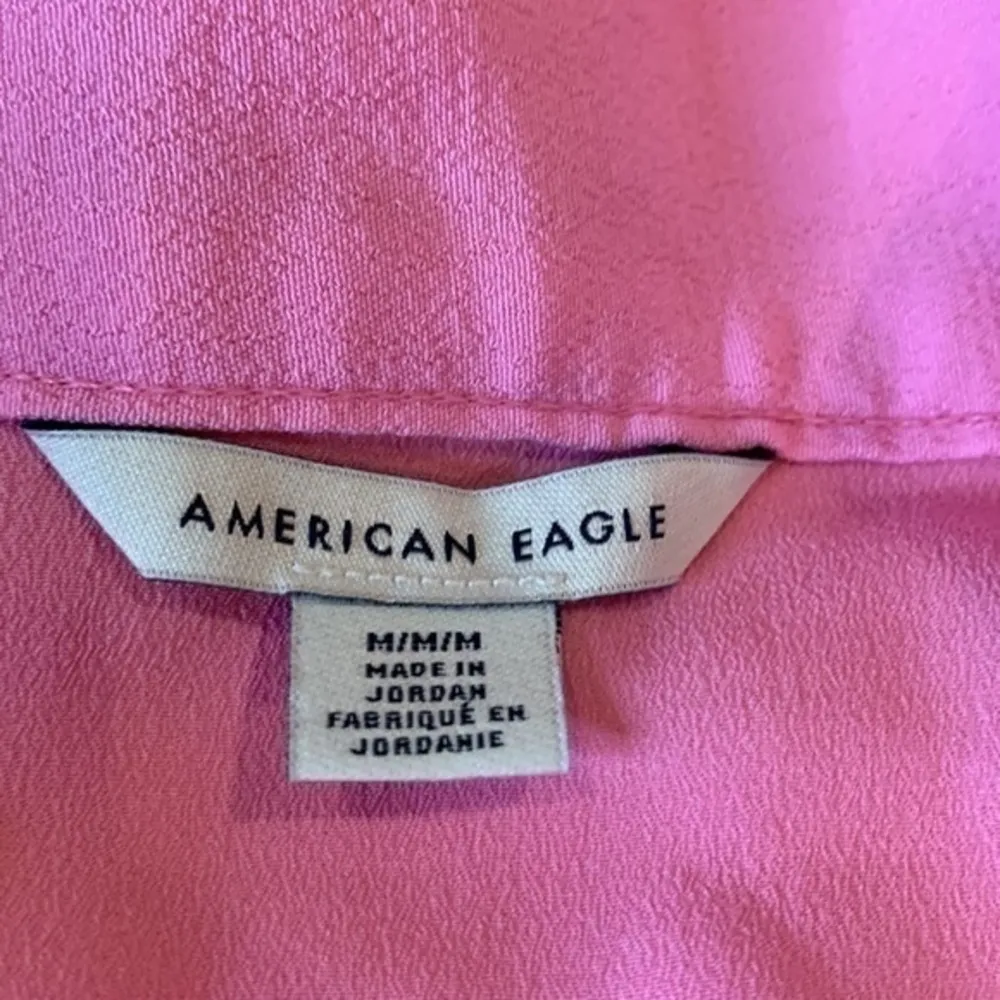 American Eagle wrap crepe midi skirt fully lined adjustable waist M - Image 5