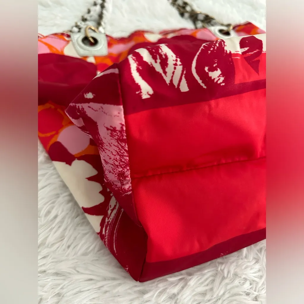 Coach 13405 Parker‎ Laughing Girl LE Nylon Tote Shopper Bag - Image 5