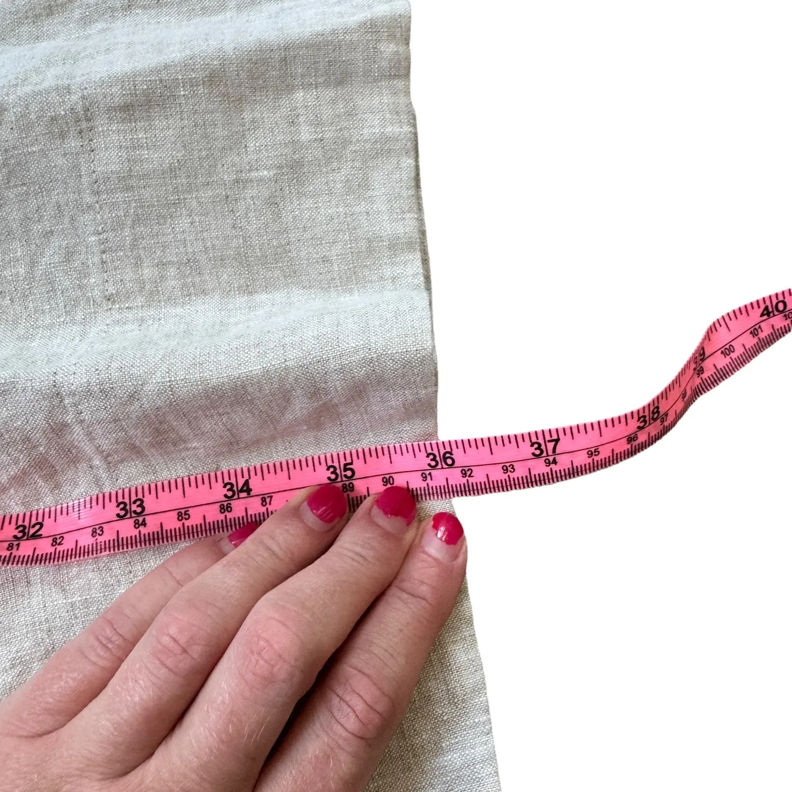 Aritzia Wilfred Eleta Linen Mini Dress Natural Ecru - Image 11