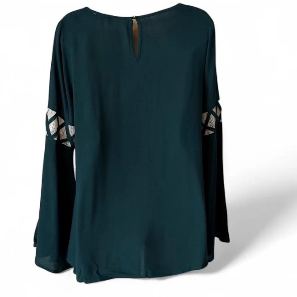 ‎Lace Inlet Detail Top - Image 4