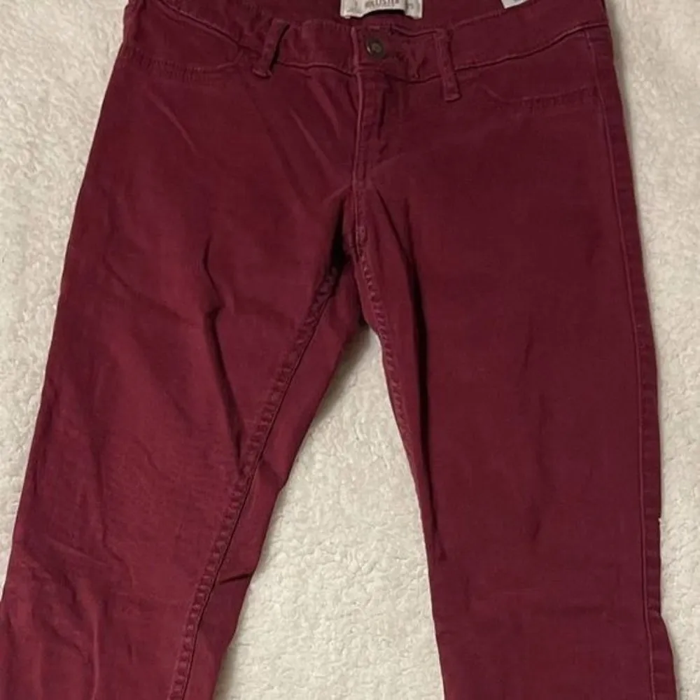 Hollister Maroon Jeggings - Image 48