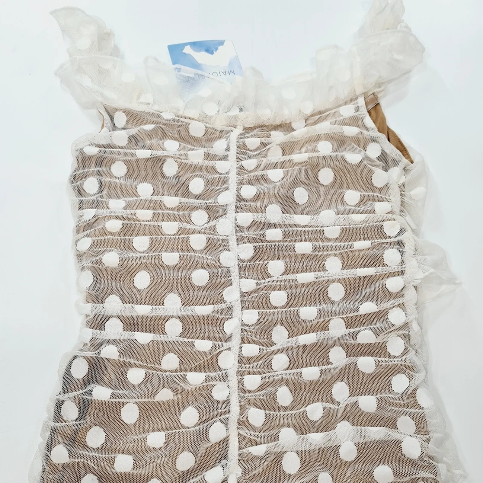 MAJORELLE Bandit Dress in White Small - Image 9