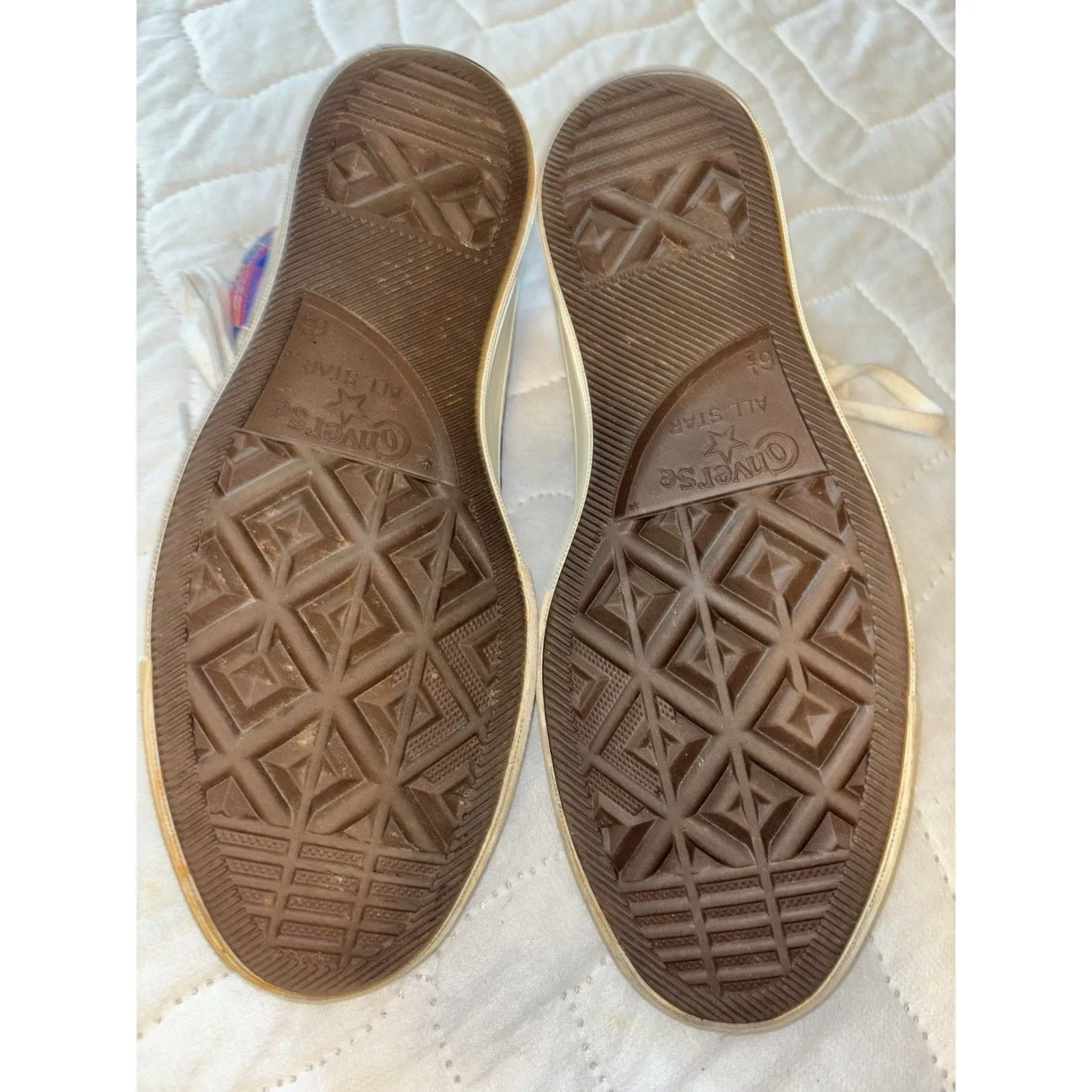 Converse Chuck Taylor 70 Hi Top Sneaker Rush Blue Plaid US Womens 8.5 / Mens 6.5 - Image 14