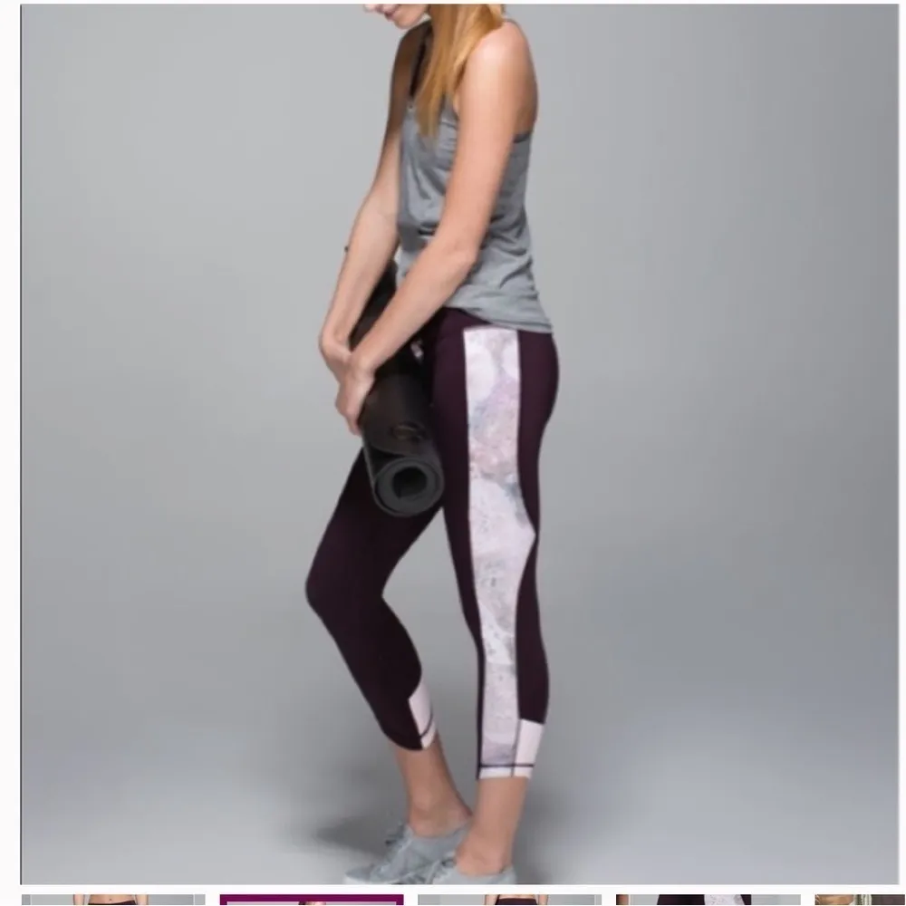 Lululemon‎ Retreat 7/8 Legging Sz 6 - Image 2