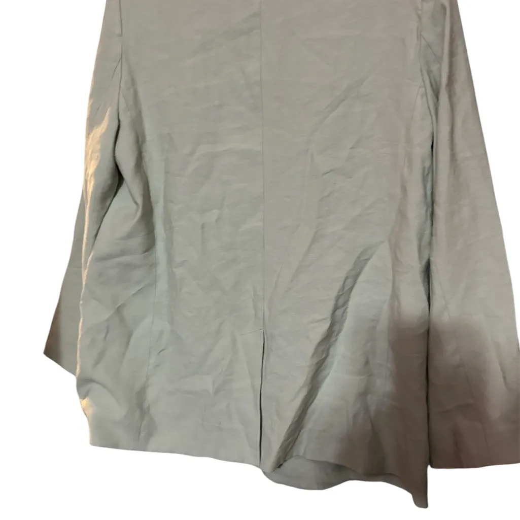 Elegant Women's Light Green Blazer - Image 2