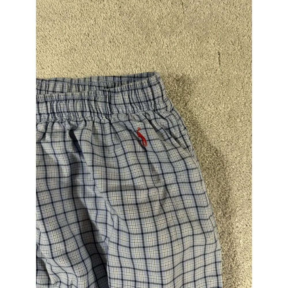 Men's Polo Ralph Lauren Cotton Sleepwear Sleep Pajama Pants Plaids Blue‎  XL *** - Image 5
