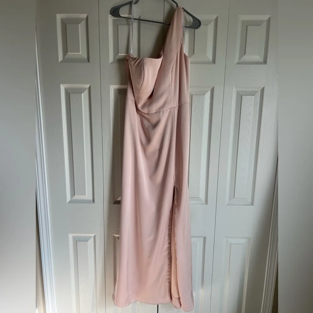 Hayley Paige Occasions | Style: 52011 | size 16 frose bridesmaid dress - Image 4