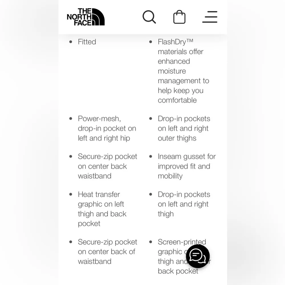 The North Face Trailwear QTM High-Rise 7/8 Tights in SUMMIT NAVY NATURE, M, NWT - Image 13