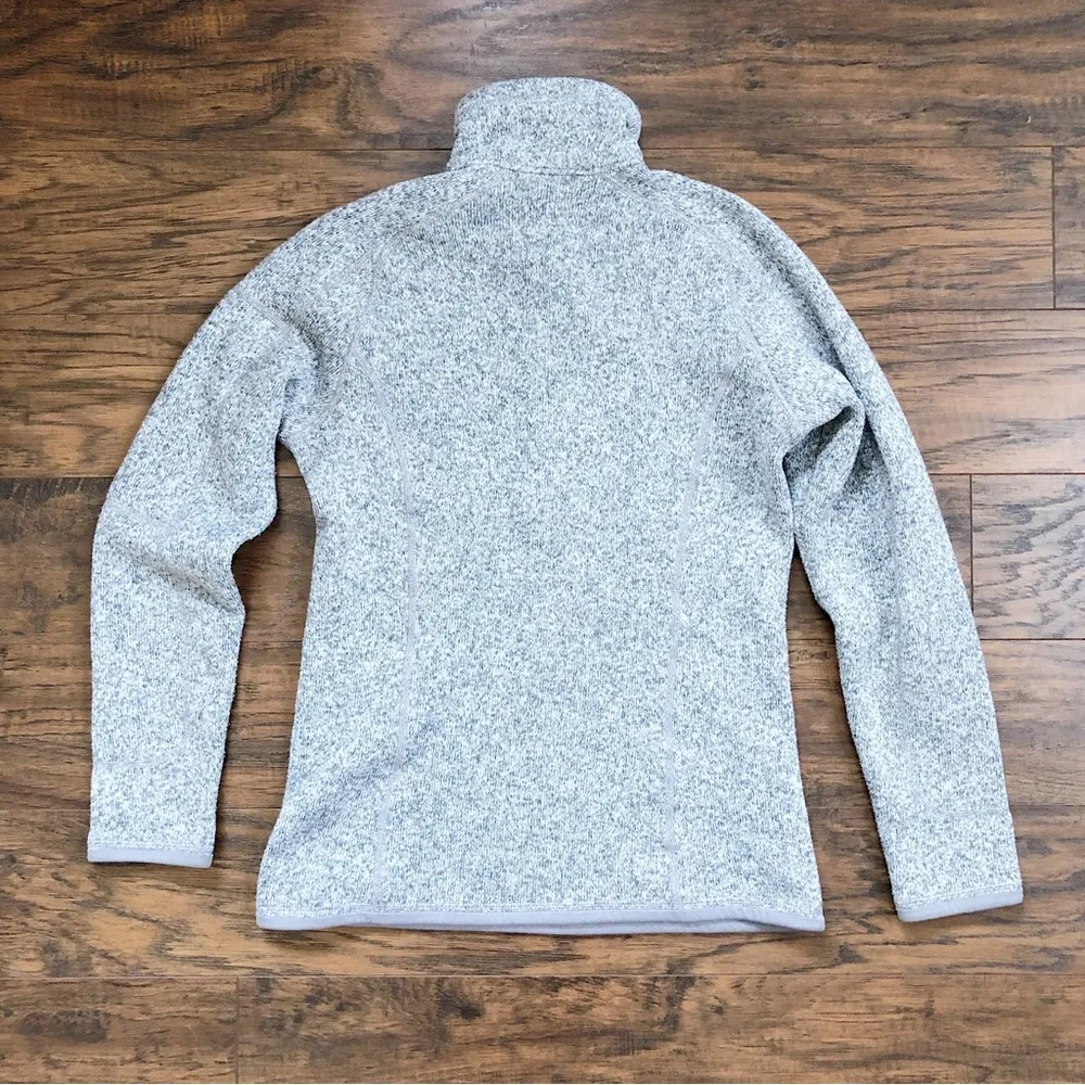 Patagonia • Better Sweater 1/4 Zip Pullover grey Birch White - Image 10