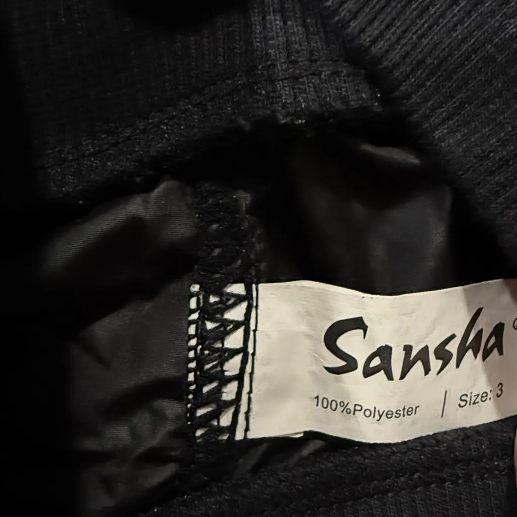Sansha black size 3 dance pants - Image 3