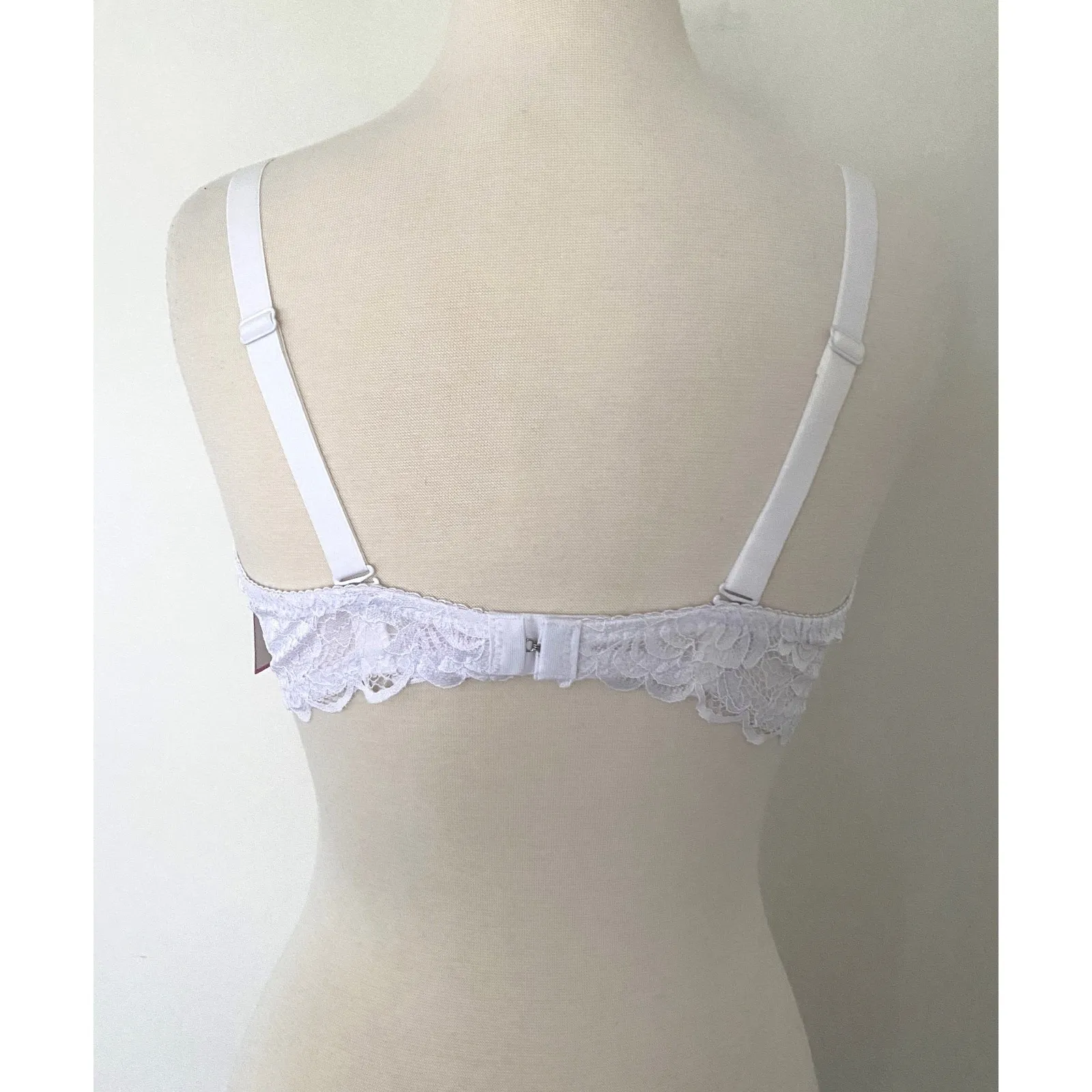 NWT Venus White Wired Bra Supportive Classic Underwire Lingerie Sz 85 (38D) - Image 2