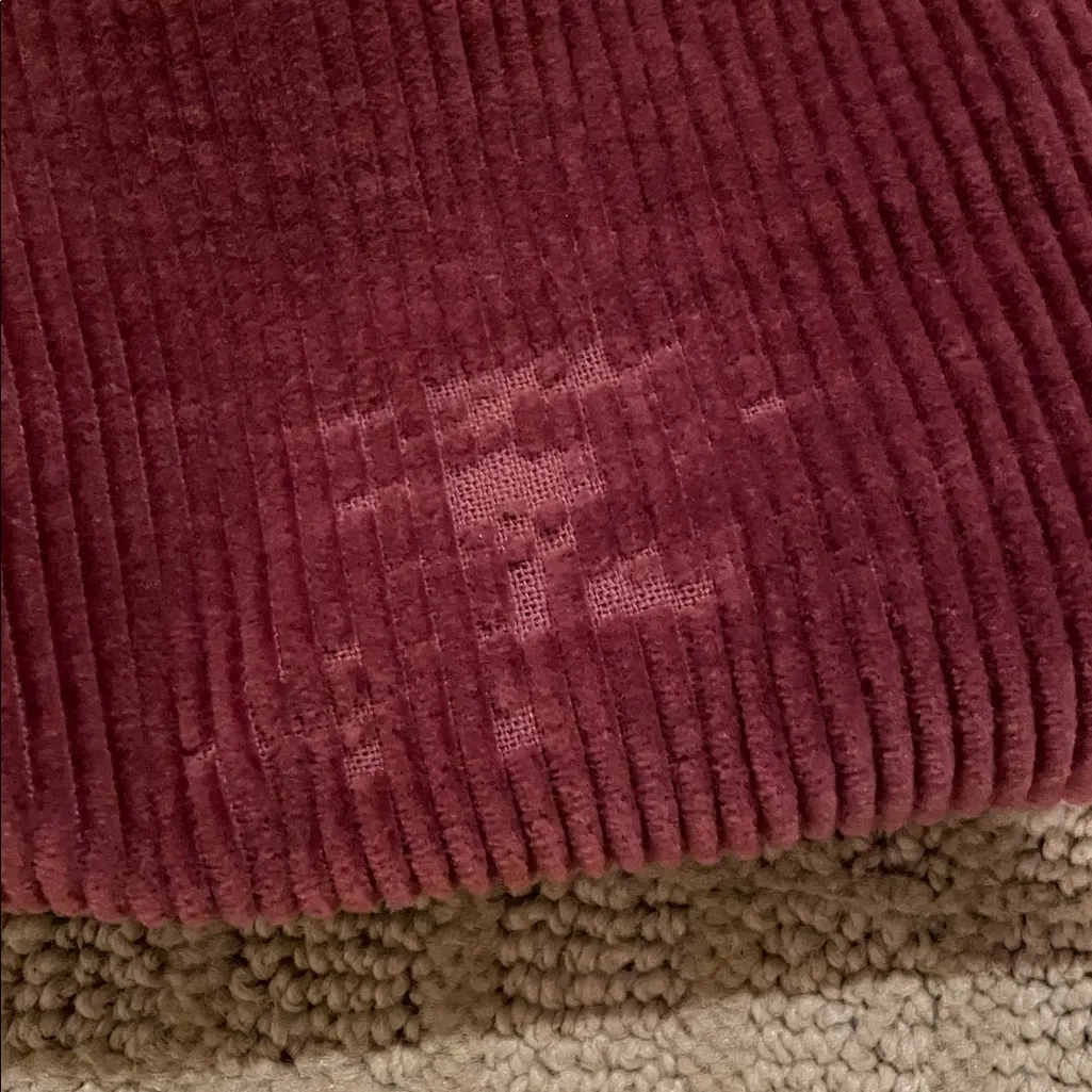 Reformation Burgundy Corduroy Pants - Image 2