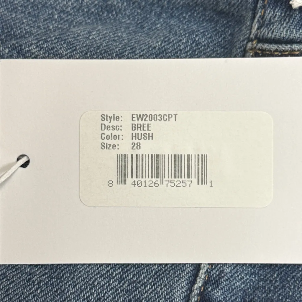 Edwin “Bree” Jeans with Frayed Hem in Hush Blue Size 28 - Image 8