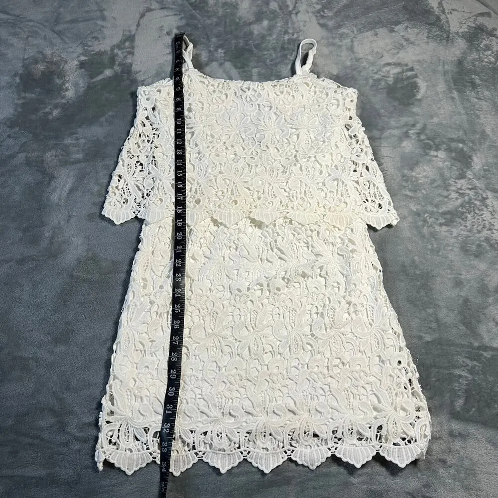 Romeo & Juliet Couture Sleeveless Lace Dress Size Small NEW Festival Bridal - Image 8
