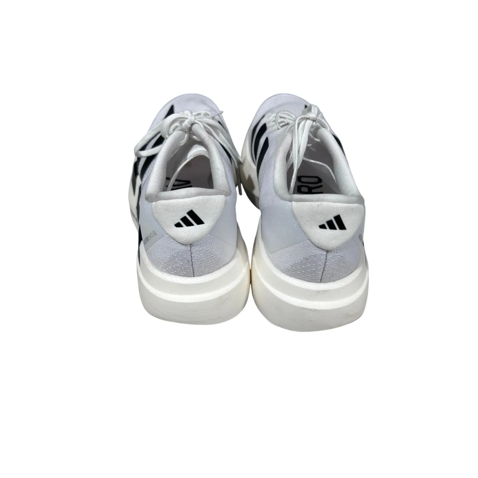 Adidas Adizero Adios Pro 3 Women’s 6.5 White Black Carbon Plate Running Shoes - Image 2