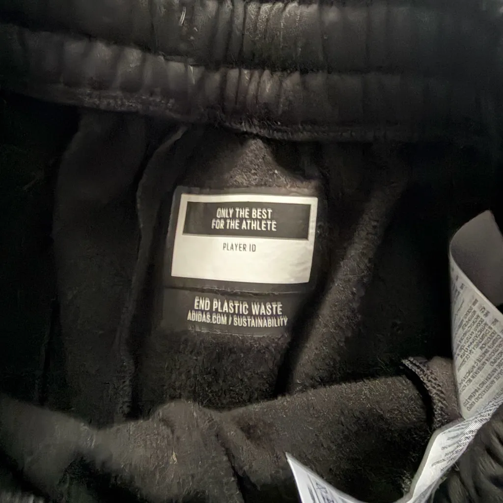 Adidas  UofL Black Joggers - Image 3