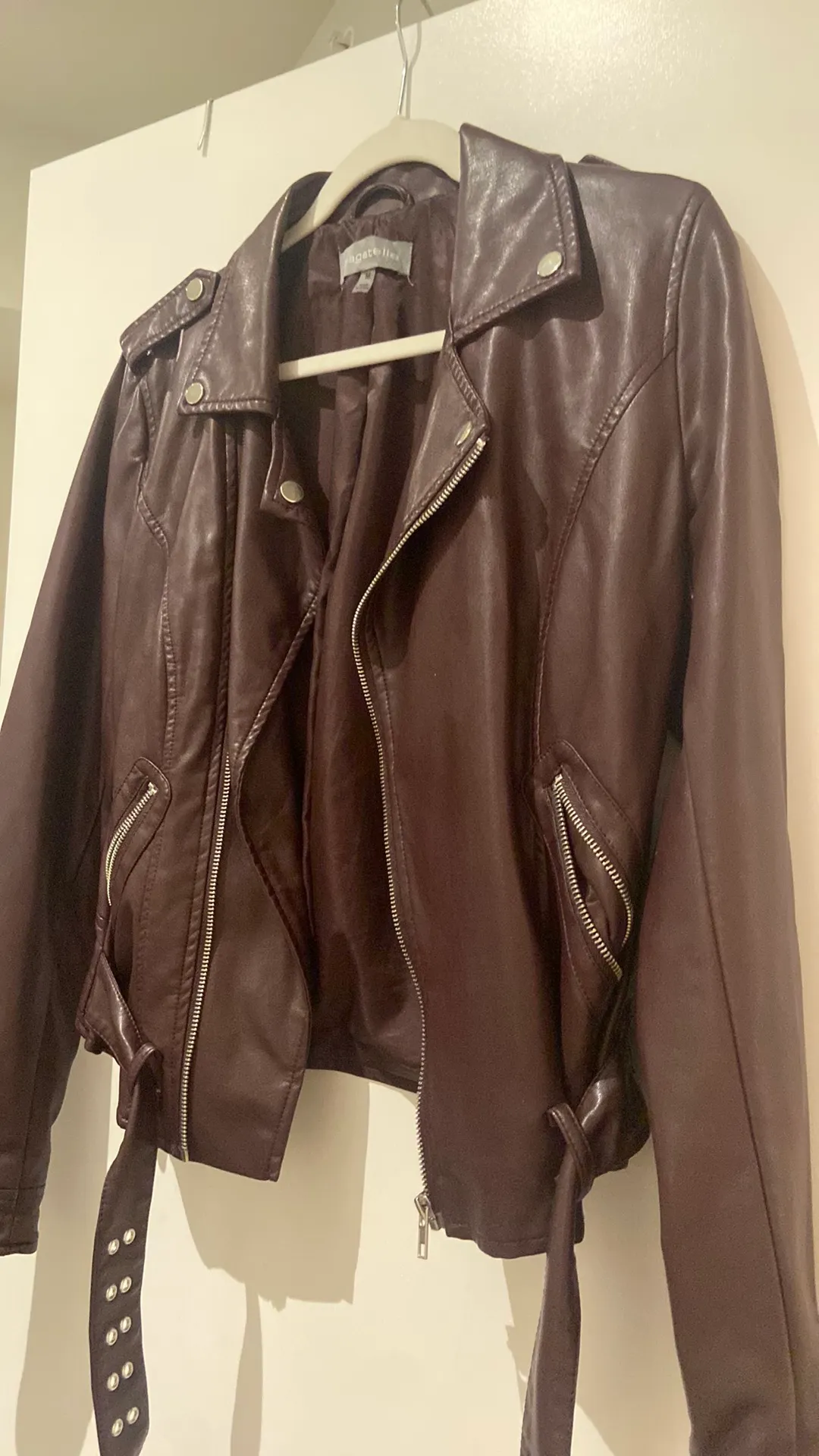Bagatelle Faux Leather Jacket - Image 3