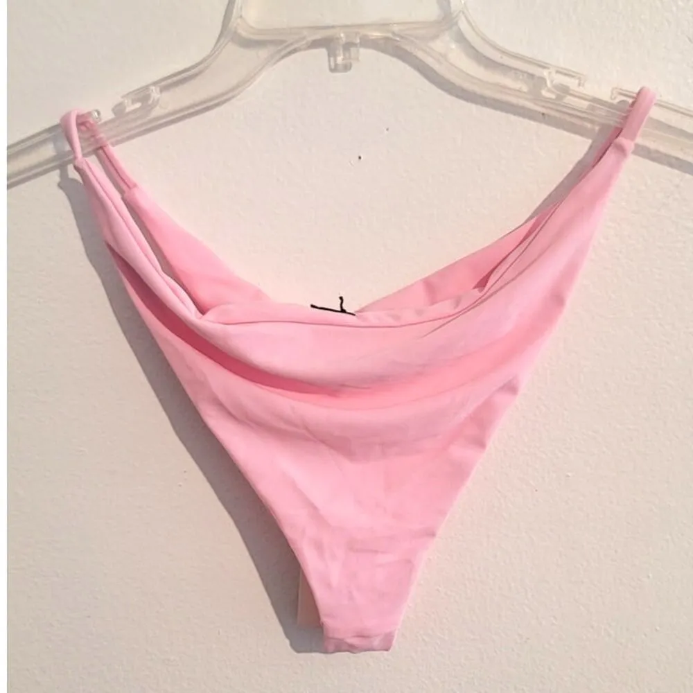 superdown  Arianna Bikini Bottom Pink Small NEW - Image 3