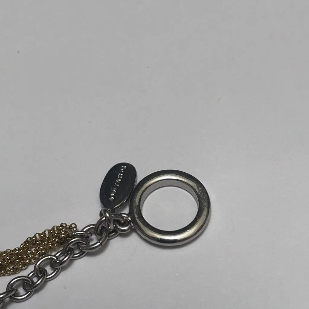 Ann Taylor Rhinestone Charm Bracelet Gold Tone With Fish Seahorse And Starfish - Image 8