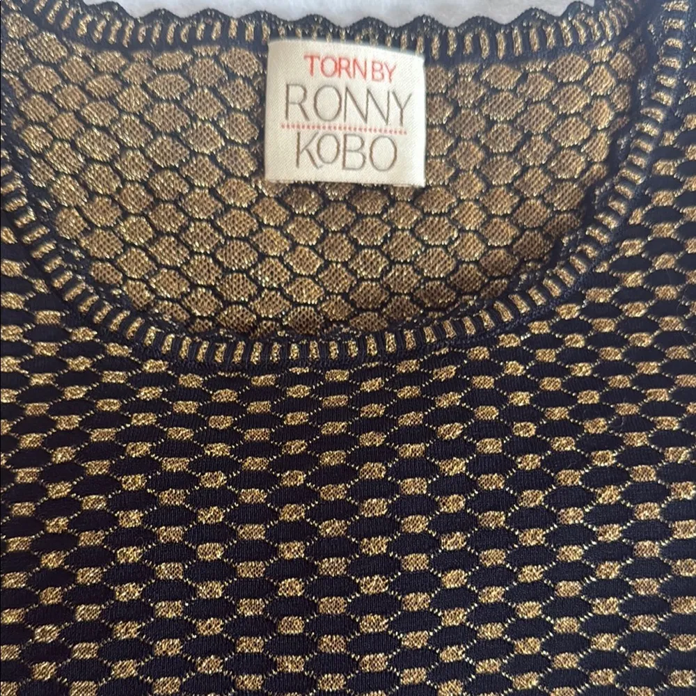 Torn by Ronny Kobo Black Short Sleeve Tee - Image 6