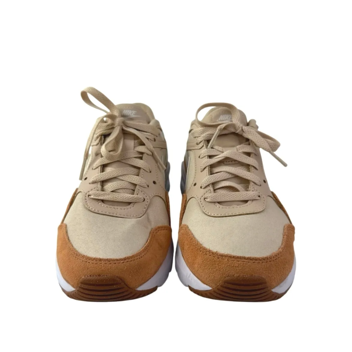 Nike Air Max SC Cream Brown Suede Laether Lace Up Low Top Sneakers Shoes Sz 8.5 - Image 2
