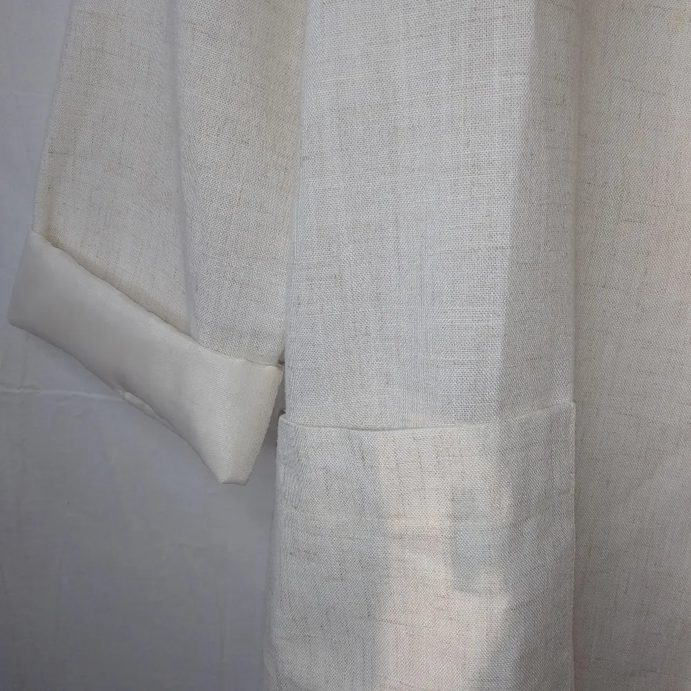 Sag Harbor 14 Lightweight Creme Blazer Plus White - Image 3