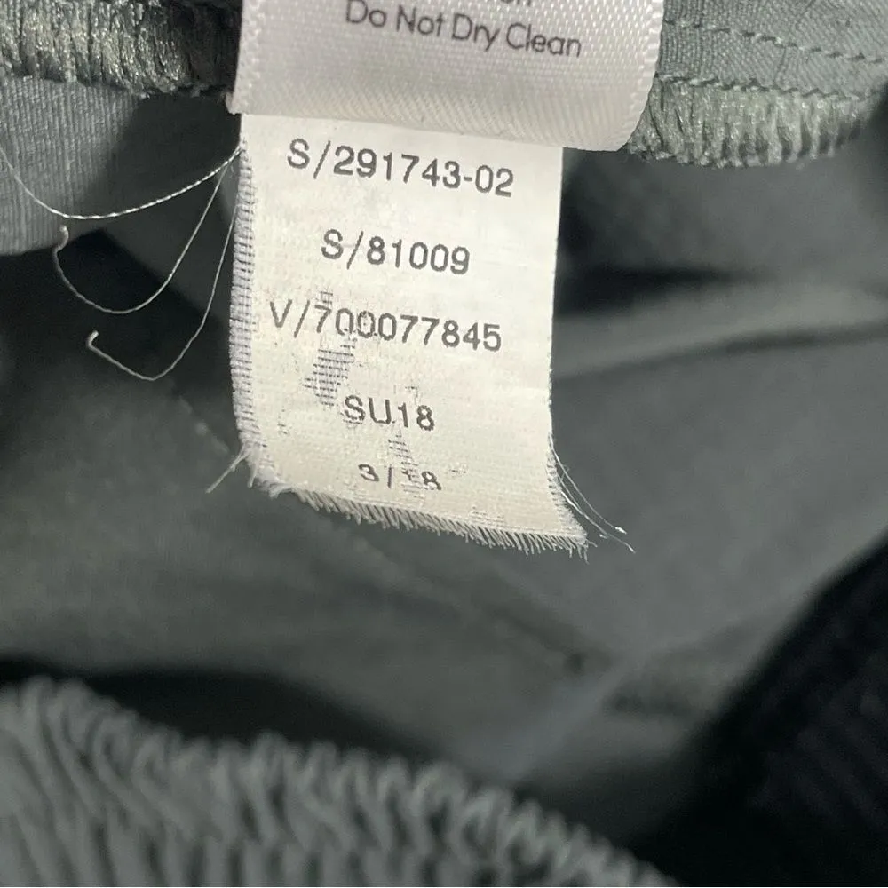 Athleta Mod Trekkie Crop Pants Size 4 Gray Black Pull‎ On - Image 8