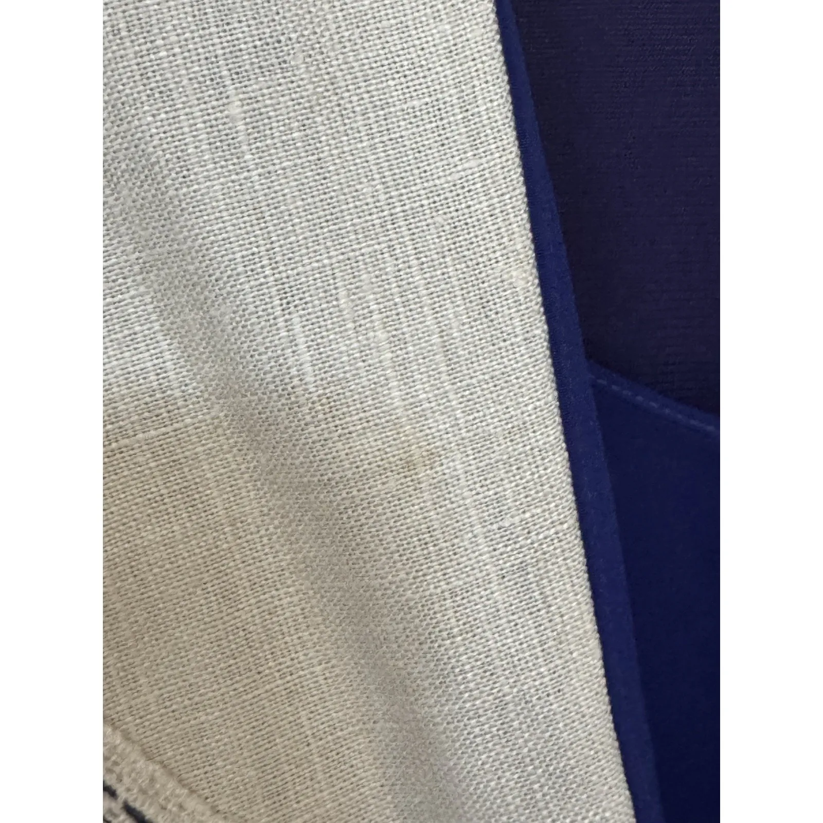 Vintage 80’s Fashion Lindsey Blake Blue Pleated Dress Long Sleeve Size 12 Retro - Image 9