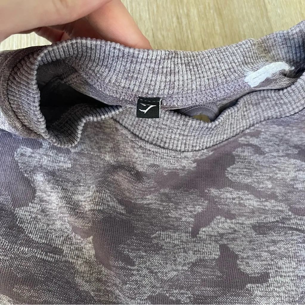 Gymshark Adapt Camo Seamless Long Sleeve Top - Image 5