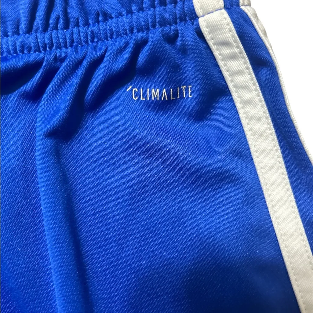 Bundle – 2 Pairs of Adidas Climalite Shorts (Red & Blue) – Size XL - Image 9