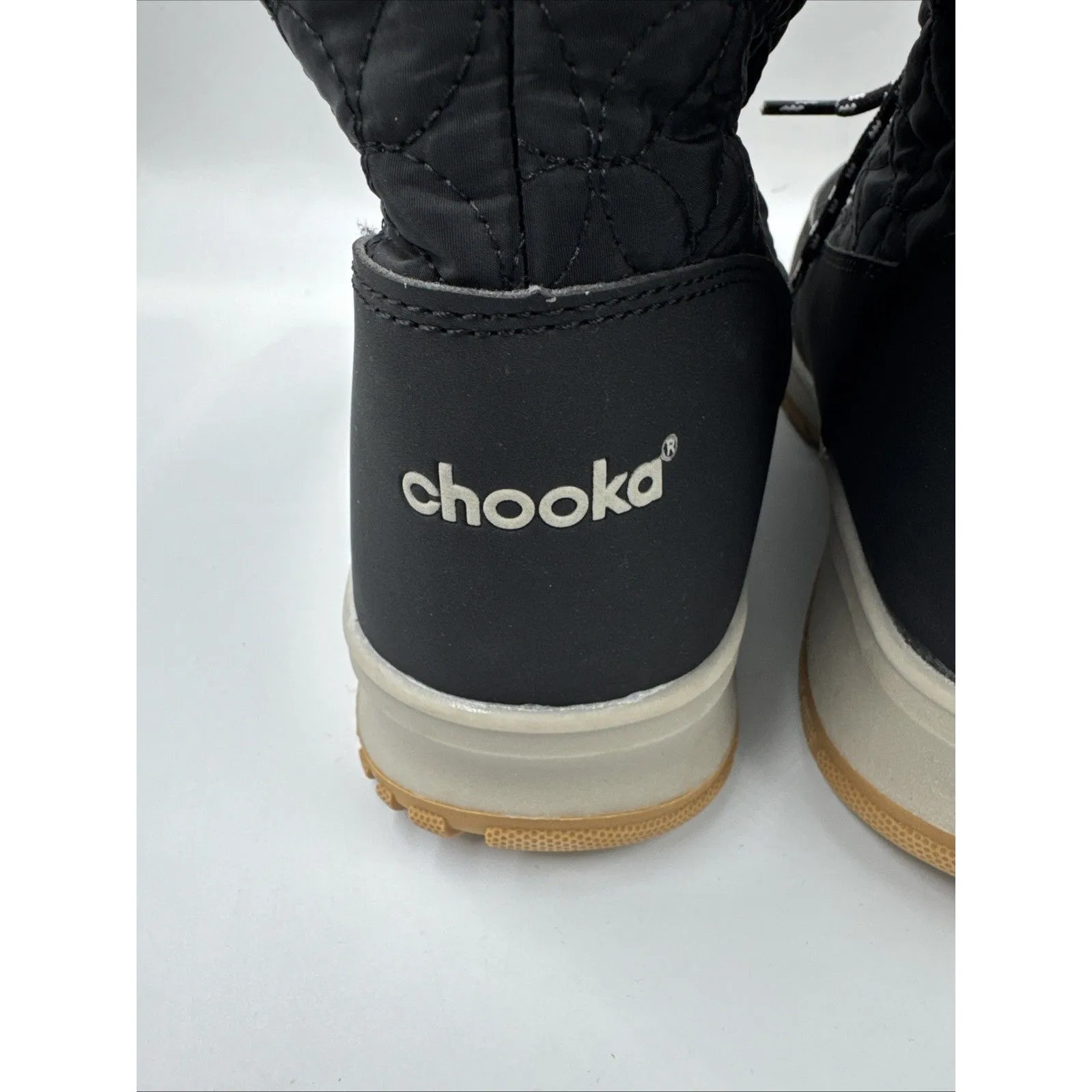 Chooka Women's Belltown Black Mid Faux Fur Insulated Winter Snow Boots 11 - Image 6
